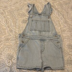 Gap toddler girls overall shorts